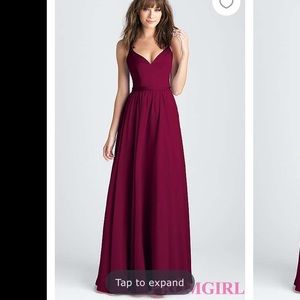 Burgundy Prom/Bridesmaid Dress